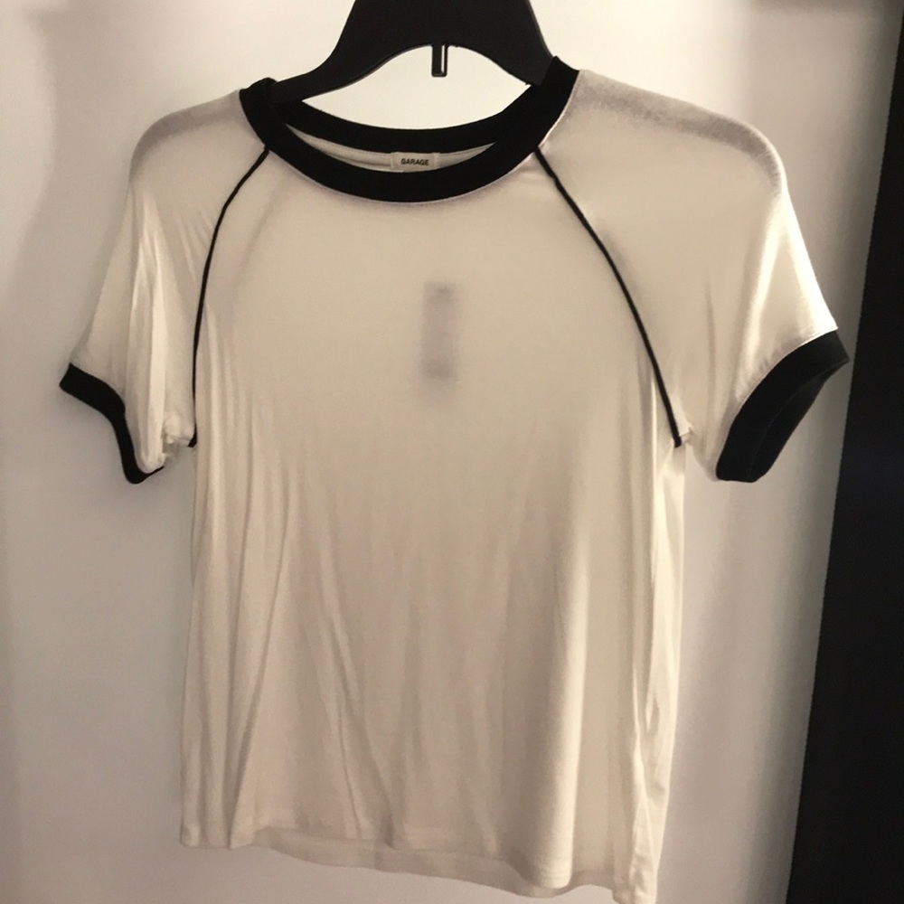 Retro Raglan Ringer Tee by Garage - Picture 2 of 6